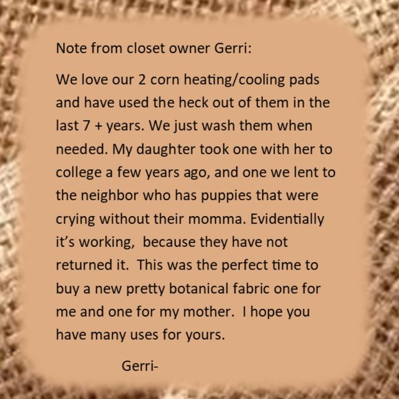 Route 66 Therapeutic Corn Heating & Cooling Pads - Picture 6 of 8